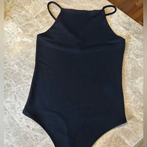 Abercrombie & Fitch Black Bodysuit One Piece